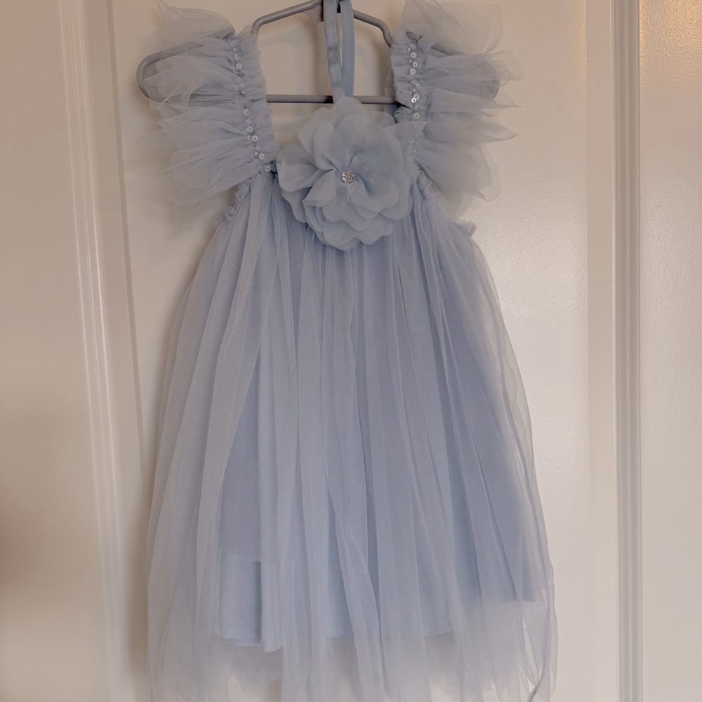 Tutu du monde 18-24 month baby blue dress
